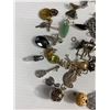 Image 3 : Collection Of 40 Misc Pendants Some Marked 925, Silver, Amethyst, Black Alaskan Diamond, Jade, Bone 