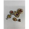 Image 2 : Collection Of Petti Point Jewelry Vintage