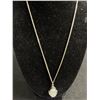 Image 3 : 925 Sterling Silver Pendant w/Labadorite w/Sterling 925 Chain