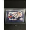 Image 1 : Nicely Framed 32 x 24" Edmonton Oilers Salo Framed Picture