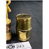 Image 2 : Very Neat Dice Container & Brass Barrel Box