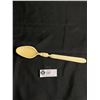 Image 1 : Very Nice Antique Carved Ivory Spoon 10" Long