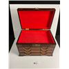 Image 2 : Fabulous Burl Top Brass Mounted Asian Jewelry Box