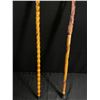 Image 3 : 2 Older Wooden Canes (Asian)