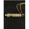 Image 2 : Original City Of New York Police Badge 8421 And A Vintage Romo Police Whistle Made In Germany