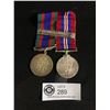 Image 2 : Silver Canadian War Medals CVSM 1939-1945 WW2