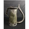 Image 2 : Huffman Half Gallon Oil Container & Repurposed Co-Op Antigel Tin Container w/Handle & Spout