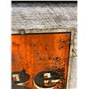Image 2 : Vintage St Thomas Orange Crush Tin Sign Nicely Framed Displays Well Was Cut In Half