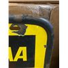 Image 2 : Vintage 30X24 Metal Tourist Information Centre AA Airport Sign