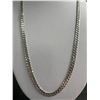 Image 2 : Mens 925 Sterling Silver Chain, Marked Italy 22", Solid