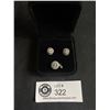Image 1 : More Then 120 Diamonds, 3 Pc Vintage Sterling Silver Earring & Pendant Set, Very Unique