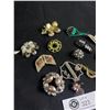 Image 2 : Collection Of Vintage Rhinestone Brooches