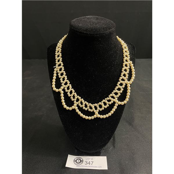 Vintage Pearl Collar