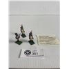 Image 1 : 3 Antique Handpainted John Mitchell Military Miniatures