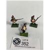 Image 1 : 3 Antique Handpainted John Mitchell Military Miniatures