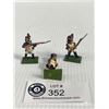 Image 2 : 3 Antique Handpainted John Mitchell Military Miniatures