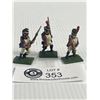 Image 2 : 3 Antique Handpainted John Mitchell Military Miniatures