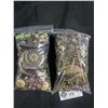 Image 2 : 2 Small Bags Of Misc Jewelry Parts Etc