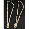 Image 2 : 2 Carved Bone African Necklaces