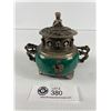 Image 1 : Chinese Vessel w/Silver Metal Mounts (Dragons)