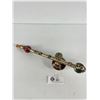 Image 2 : Stone & Silver Metal Opium Pipe (Chinese)