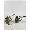 Image 1 : 2 Chinese Stone & Silver Metal Snuff Bottles