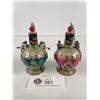 Image 1 : 2 Chinese Stone & Silver Metal Snuff Bottles