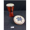 Image 1 : Painted Turtle Drum & Another