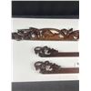 Image 2 : 3 Asian Doorframe Carvings