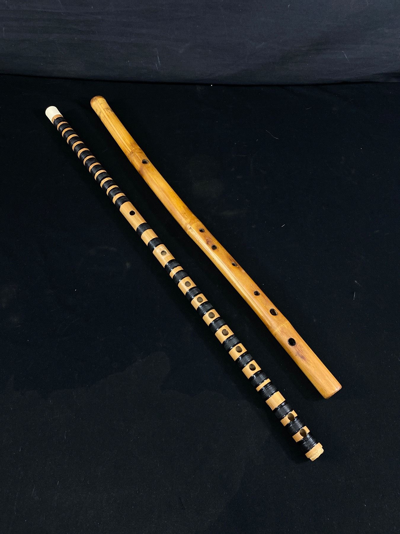 Two Row Flute 2 Wooden Flutes
