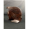 Image 3 : Pair Of Carved Rosewood Angel Fish