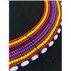 Image 2 : 2 Pcs Genuine Massai Beadwork Necklaces