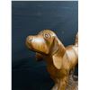 Image 2 : Folk Art Wooden Dog Carving 1950's