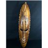 Image 1 : Large Lizard/Alligator Carved Wood Mask