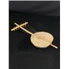 Image 2 : 2 Old Wood Musical Instruments (1 Lizard Skin)