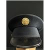 Image 2 : Vintage US Police Cap . Size 7 1/2. Good Condition