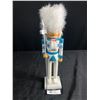 Image 1 : Awesome Royal Guard "Snowflake" Wooden Nut Cracker, Nice Condition, Approx. 16" Tall