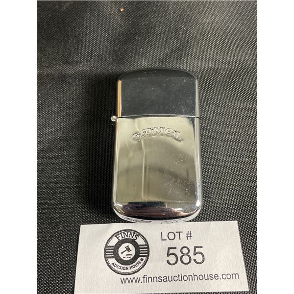 NOS Silver Camel Butane Lighter, Works