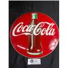 Image 1 : Awesome Porcelain Coca-Cola Curved Sign, High Quality