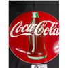 Image 2 : Awesome Porcelain Coca-Cola Curved Sign, High Quality