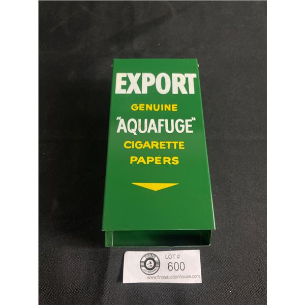 Mint Condition Export Aquafuge Cigarette Papers Dispenser. Hard To Find This Conditon!