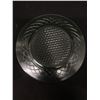 Image 3 : Uranium 8" Diamond Optic Green Depression Glass Plate- Excellent Condition, Nice Glow