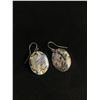 Image 2 : Nice Abalone Pendant & Earring Set- Sterling Silver Tested