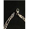 Image 2 : Sterling Silver 7" Bracelet Marked & Tested 5.8 Grams