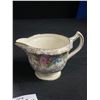 Image 2 : Vintage James Kent England 'Balmoral' Chintz Cream & Sugar Set