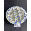 Image 1 : Pretty Nelson Ware England 'Pansy' Chintz Divided Tray - 9"