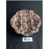 Image 1 : Beautiful Royal Wilton England 'Hazel' Chintz Divided Tray - 9.5"