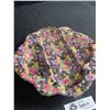 Image 2 : Beautiful Royal Wilton England 'Hazel' Chintz Divided Tray - 9.5"