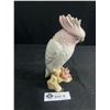 Image 2 : Vintage Royal Dux Czechoslovakia Porcelaine Cockatoo On Branch Figurine - 7" Tall