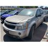 Image 1 : *TOW* 2008 CHEVROLET EQUINOX LT AWD, 4DR SUV, GREY, VIN 2CNDL43F186293504